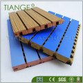 checp interior wall groove wooden acoustic panels